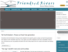 Tablet Screenshot of friendsof2rivers.org
